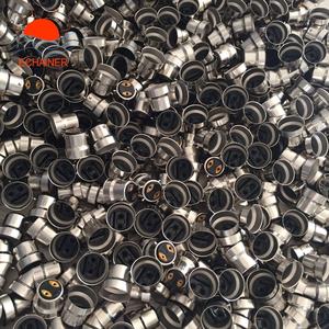 Couvercle de lampe <span class=keywords><strong>baïonnette</strong></span> en Nickel plaqué laiton, 10 pièces, Base B22 pour lumière incandescente et support de lampe LED - Product Image 2