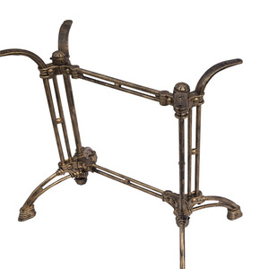 Cast Iron Table Legs 400*850*720 Industrial Design Heavy Duty For Tea Restaurants Hotels - Product Image 1
