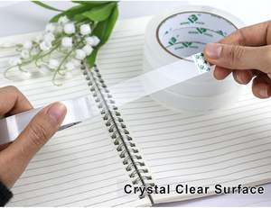 BOMEI PACK BOPP Şeffaf Bant Yedekleri Dispenseri Hediye Paketleme Bandı 3 inç Göbekli Ev Ofis 3/4 inç X 60 yarda - Product Image 4