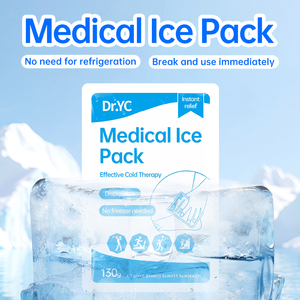 Compresa de Gel Frío Desechable de Grado Médico 11.5x17.5cm Clase I para Alivio de Fiebre, Dolor Muscular, Quemaduras y Fracturas - Frío Estéril - Product Image 5