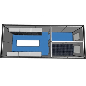 HYSUN-contenedor plano prefabricado portátil, casa móvil, clínica hospitalaria - Product Image 2