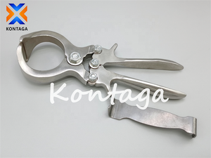 คีมคีบสเตนเลสสำหรับฟาร์มปศุสัตว์21.5ซม. - Product Image 2