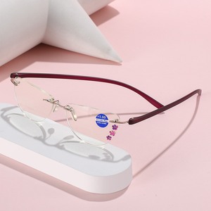 <span class=keywords><strong>Gafas</strong></span> <span class=keywords><strong>de</strong></span> Lectura para Mujer <span class=keywords><strong>de</strong></span> Diseño, <span class=keywords><strong>Gafas</strong></span> con Bloqueo <span class=keywords><strong>de</strong></span> <span class=keywords><strong>Luz</strong></span> <span class=keywords><strong>Azul</strong></span>, Montura Óptica sin Aro, <span class=keywords><strong>Gafas</strong></span> <span class=keywords><strong>de</strong></span> Lectura para Mujer - Product Image 1