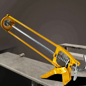 <span class=keywords><strong>Pistolet</strong></span> à calfeutrer en silicone de base jaune clair avec logo personnalisé de qualité industrielle maximale pour l'intérieur et l'extérieur Source d'alimentation manuelle - Product Image 2