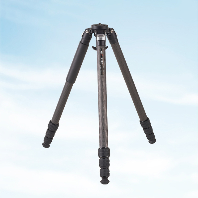 DMIDITIR Carbon Fiber Aluminum Alloy Professional Hunting Shooting Tripod Fluid Head Heavy Duty 20kg Load Capacity DM324C+DV68