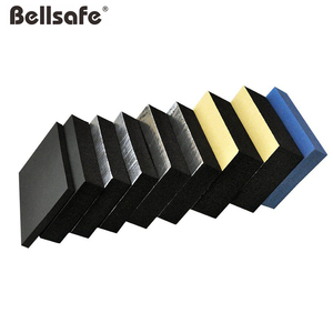 Feuille d'isolation en <span class=keywords><strong>mousse</strong></span> <span class=keywords><strong>de</strong></span> caoutchouc vulcanisé Bellsafe, <span class=keywords><strong>rouleau</strong></span> d'isolation <span class=keywords><strong>acoustique</strong></span> en <span class=keywords><strong>mousse</strong></span> <span class=keywords><strong>de</strong></span> caoutchouc avec adhésif intégré - Product Image 5