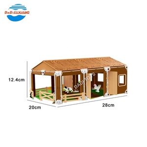 Juego de Simulación de Granja con Animales, Juguete Educativo de Plástico con Valla y Accesorios para Niños - Product Image 5