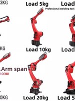 Brazo Robótico de Seis Ejes Bronte para Soldadura Automática, Cooperativo y sin Programación