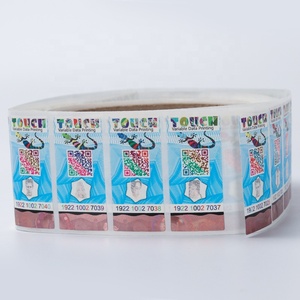 Переменная печать данных цветная этикетка термопечать рулон <span class=keywords><strong>3d</strong></span> Голограмма штрих-кода этикетка - Product Image 5