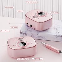 Perceuse à ongles électrique sans fil S306 35 000 tr/min, moteur à balais, rechargeable par USB, design ergonomique en forme de stylo