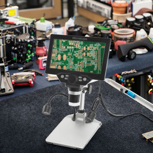 <span class=keywords><strong>Microscope</strong></span> numérique USB pour réparation de carte mère d'ordinateur portable Zoom 1200X Compatible avec ordinateur PC - Product Image 1