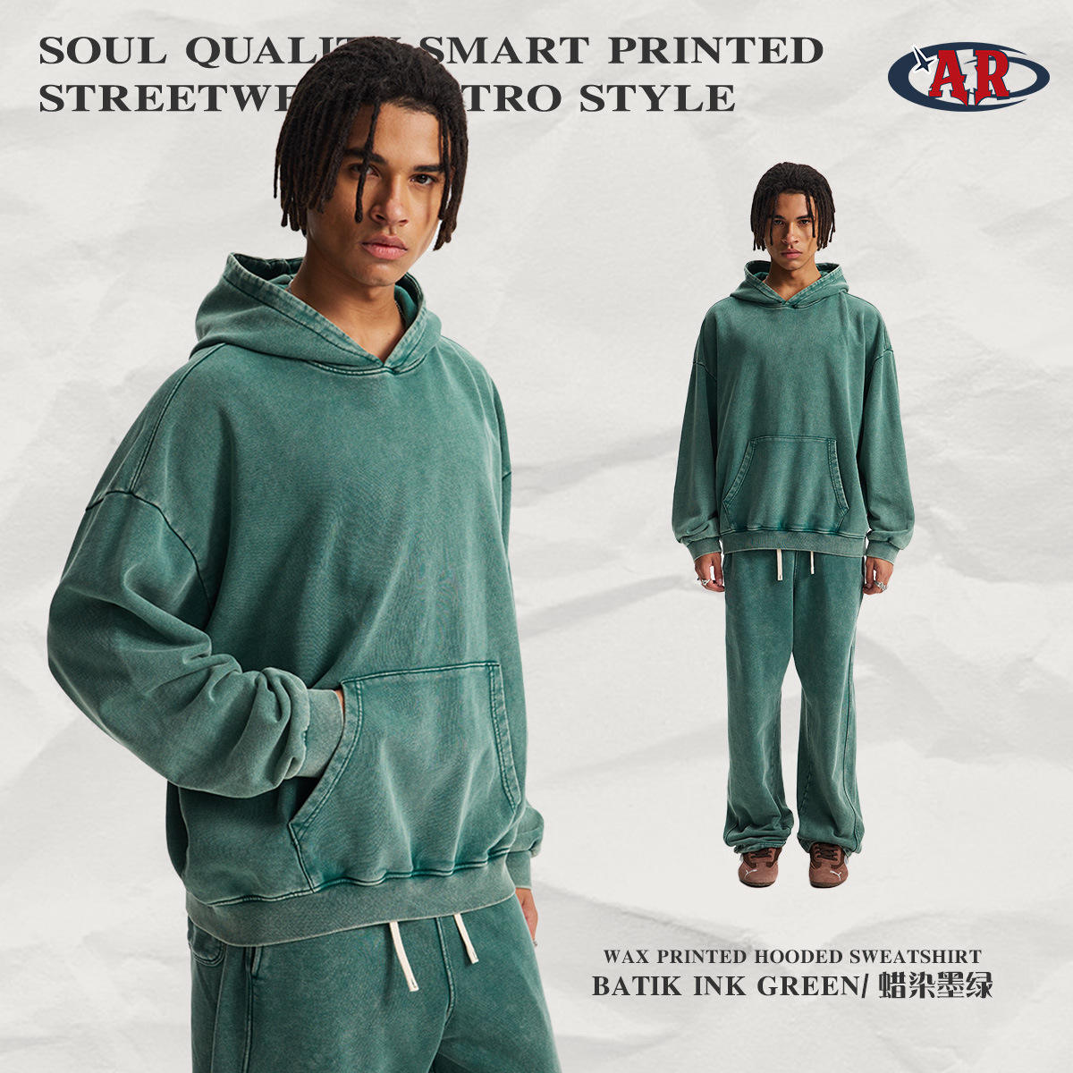 เสื้อ F05-ผ้าบาติกสีเขียวเข้ม