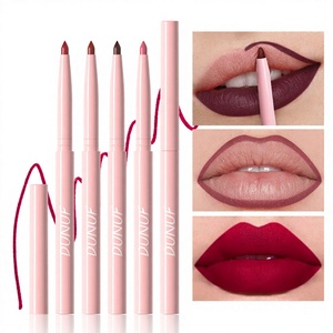 Lot de 6 crayons à lèvres mats haute pigmentation, effet velours, <span class=keywords><strong>contour</strong></span> des lèvres estompé, application facile, couleur naturelle, vente en gros - Product Image 1