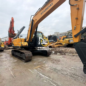 Excavatrice sur chenilles Hyundai 220LC d'occasion d'origine coréenne en excellent état, faible nombre d'heures, capacité de la benne de 1,0 m³, 220LC 225LC - Product Image 5