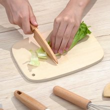 Çocuk ahşap oyun evi gerçek ev şarap oyuncaklar kesebilir sebze bisküvi kek masa mini mutfak - Product Image 2