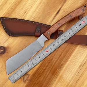 Couteau de survie multifonctionnel en acier inoxydable, personnalisable, pour le camping en plein air, petit couteau droit, manche en acier - Product Image 6