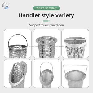 Filtre métallique perforé OEM de diamètre 10, 20, 30 cm, résistant à la corrosion, protection contre la rouille, baril filtrant perforé - Product Image 6