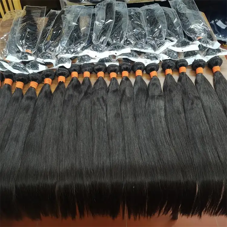 100% Raw Virgin Maleisische Indian Bundel Weave Menselijk Haar, 10A Grade Haar Peruaanse Maagd Menselijk Haar Weave Bundels Met Sluiting