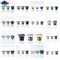 TUOOU, en Stock, venta al por mayor, botella profesional de alta calidad, tapa cosmética, Metal fuerte de cilindro magnético, tapa de Perfume