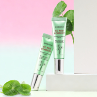 Crème CC hydratante apaisante et correctrice des rougeurs à la Centella, résistante à l'eau, naturelle et douce, pour OEM/ODM