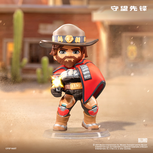Figura Coleccionable Original POPMART <span class=keywords><strong>Overwatch</strong></span> Serie Best of Show, Caja Sorpresa, Decoración <span class=keywords><strong>de</strong></span> Mesa, Regalo - Product Image 2
