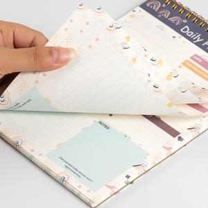 Logo personnalisé de belle qualité à faire liste Sprial Plan pour chaque <span class=keywords><strong>semaine</strong></span> bloc-notes planificateur d'agenda personnalisé - Product Image 3