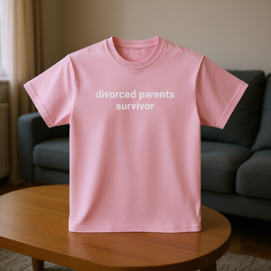 Divorced <b>Parents</b> Survivor T Shirt Funny Meme Shirt Cringe Gift Gag Shirt Dumb Shirts That <b>Go</b> Hard - Product Image 3