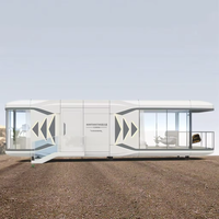 Fabricant de maisons de vacances préfabriquées mobiles Capsule spatiale en aluminium Hôtels