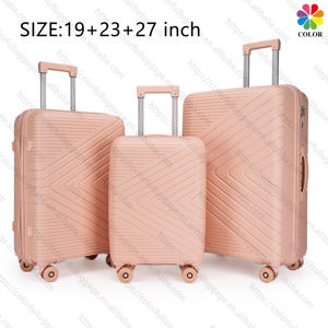 Ensemble de bagages rigides en PP approuvé par la TSA, 13 pièces |   <span class=keywords><strong>Valise</strong></span> de voyage légère et robuste SKD en kit plat avec faible coût d'expédition - Product Image 6