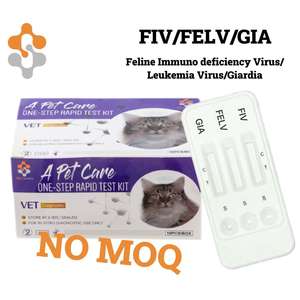 แผ่นทดสอบโรคแมวแบบเร็วหลายพารามิเตอร์ - ตรวจคัดกรองโรคติดเชื้อที่สำคัญ 6 <span class=keywords><strong>โรค</strong></span> อุปกรณ์วินิจฉัยทางสัตวแพทย์ - Product Image 1