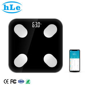 <span class=keywords><strong>Balance</strong></span> de pesée corporelle professionnelle 180 kg 396 lb avec Bluetooth pour salle de bain - Product Image 4