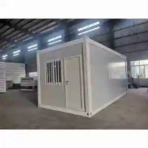 Low Price High Quality Steel Structure Flat Pack Container House Office Dormitory Building For Construction Worksite