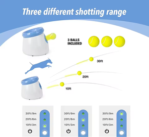 Distributore Automatico di Snack per Cani da Interno Moderno OEM, Lanciatore di Palline da Tennis, Alimentatore Lento in Materiale ABS+TPR - Product Image 4