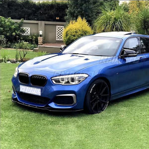 Pour BMW Série 1 F20 F21 2015~2019 LCI 116i 118i 120i M135 M140i M-Pack Style Lame de pare-chocs avant de voiture, séparateur et spoiler - Product Image 4