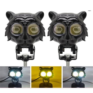 Focos LED para Motocicleta Yosovlamp, 40 W, Blanco y Amarillo, Doble Color, Luces Altas y Bajas, 6000 LM, Venta Directa de Fábrica - Product Image 5