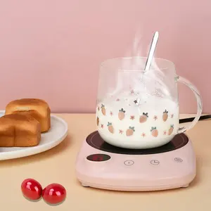 Caneca de café com controle por toque, utensílio de aquecimento para caneca de café, leite, chá, água, 85 de auto-desligamento, 50w 110v