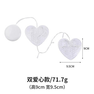 Đèn LED trang trí Giáng sinh hình bông tuyết ông già Noel treo cửa sổ, đồ trang trí nhà cửa Giáng sinh năm mới 2025 - Product Image 4