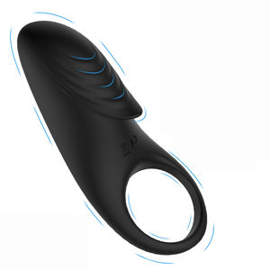 Mainan Seks Vibrator Elektrik Cincin Penis Penis Elektrik Dapat Diisi Ulang Daya Magnetis untuk Wanita - Product Image 6