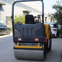 Mini-compacteur routier à double tambour pour asphalte, fabriqué en Chine, à prix abordable