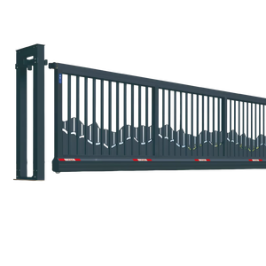 Modern Factories Schools Offices Automatic Electric Linear <strong>Motion</strong> Security <strong>Gate</strong> Aluminum Alloy Sliding <strong>Gate</strong> - Product Image 2