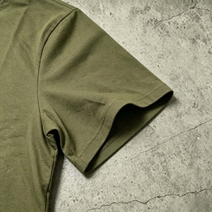 Camiseta Personalizada de Manga Corta para Hombre con Estampado, Cuello Redondo, Informal, Holgada, de Algodón, para Verano - Product Image 3