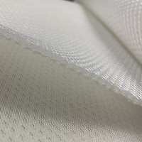 100% Polyester respirant 3D Air Mesh tissu 3D entretoise 3D respirant en nid d'abeille Sandwich Mesh tissu pour chaussures/matelas