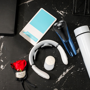 Matraz de vacío personalizado y Afeitadora eléctrica, conjunto de regalo, masajeador de cuello masculino, herramienta <span class=keywords><strong>2021</strong></span> - Product Image 2
