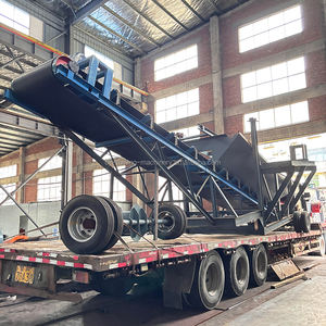 Meksika gümüş/florit/kurşun kırma tesisi enerji tasarrufu madencilik taşıma makinesi bant konveyör - Product Image 3