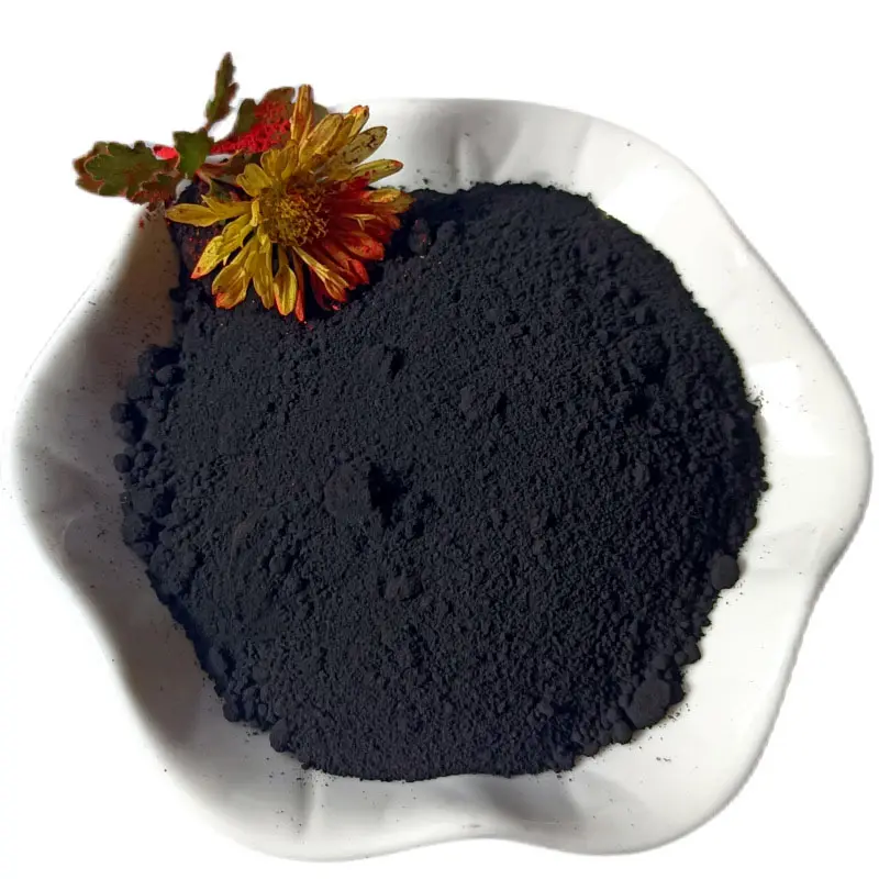 تصنيع صيني أسود أكسيد الحديد عالي الجودة للحبر الصباغ/الأسمنت/الخرسانة بالجملة لون غير عضوي