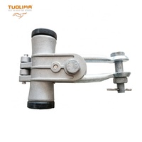 Pince de suspension en alliage d'aluminium FTTH Support pour ADSS 100m Span Power Accessories