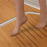 Revêtement de sol synthétique pour bateaux Eva Foam Eva Tapis de sol imperméable en faux teck Platelage marin antidérapant pour bateaux