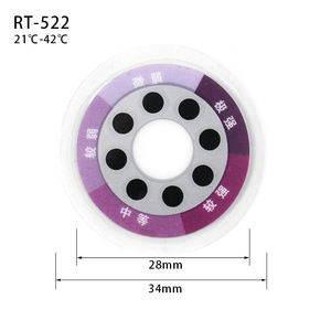 Lcdプラスチックプラスチック製自己接着紙カードルーム温度計 - Product Image 2
