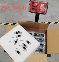 بطارية ليثيوم فوسفات حديد جديدة من الدرجة الأولى لتخزين الطاقة المنزلية EVE LF100LA بجهد 3.2 فولت وسعة 100 أمبير ساعة أو 105 أمبير ساعة لتخزين الطاقة