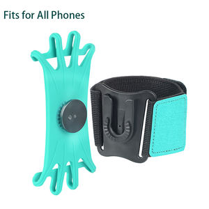 Brassard de sport universel pour course à pied avec étui rotatif pour téléphone, taille ajustable pour tous les téléphones mobiles iPhone - Product Image 2